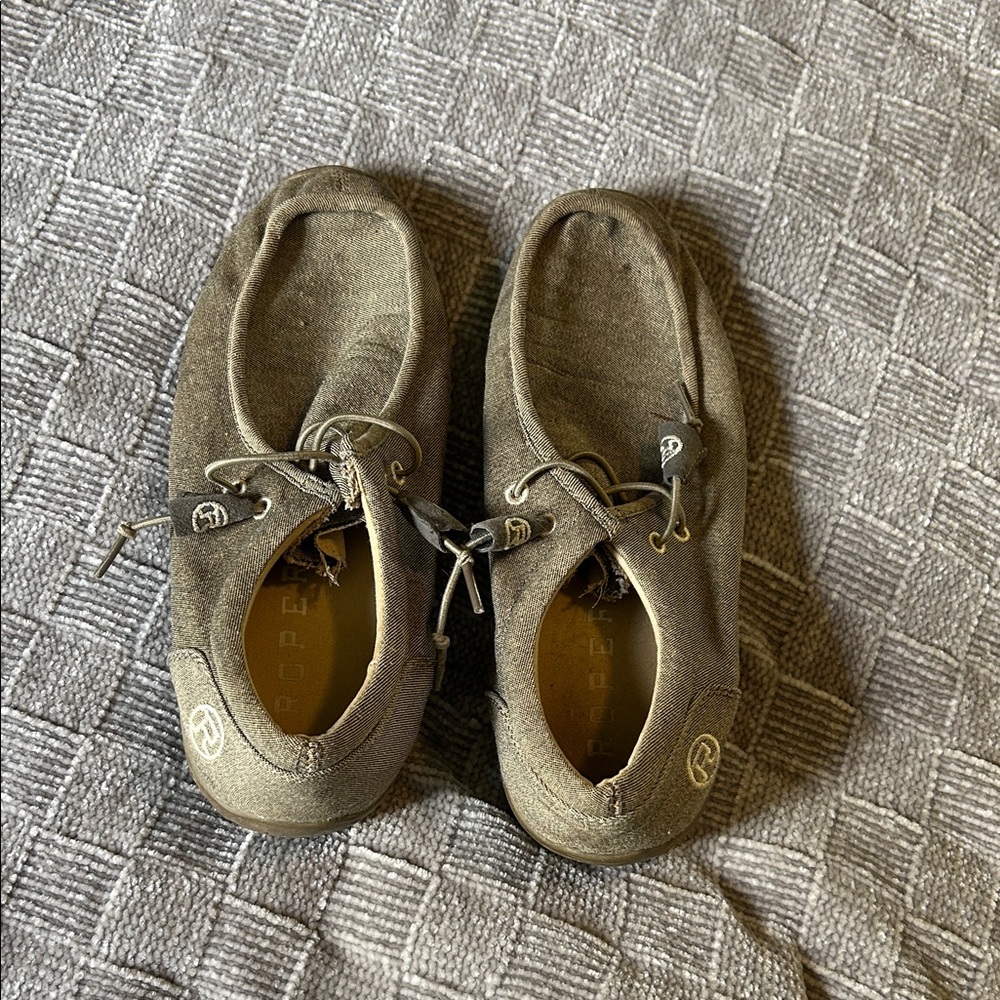 Womens Brown Roper Shoes